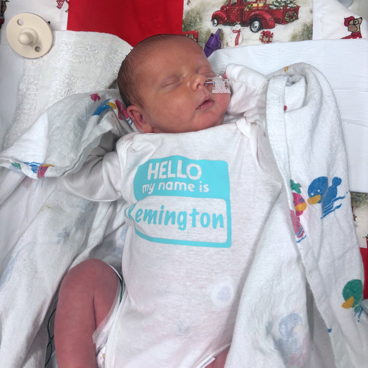 Hello My Name Is Onesie